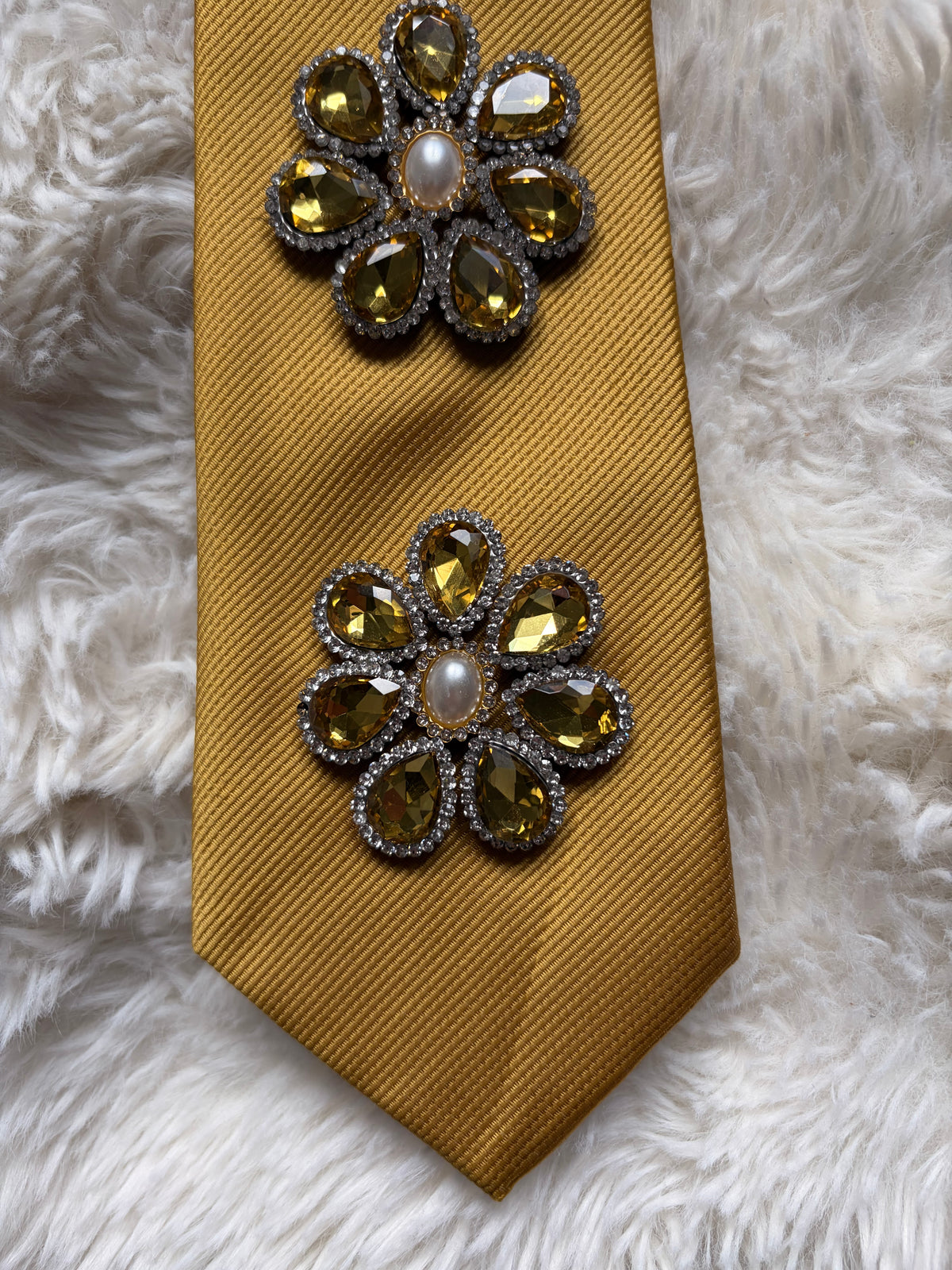 Cravate Fleur d’Or