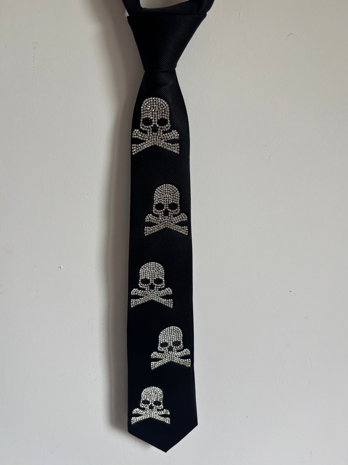 Cravate Tête de mort