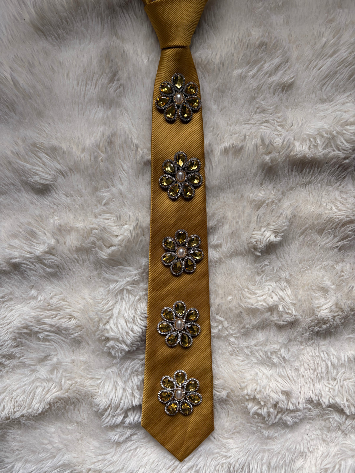 Cravate Fleur d’Or