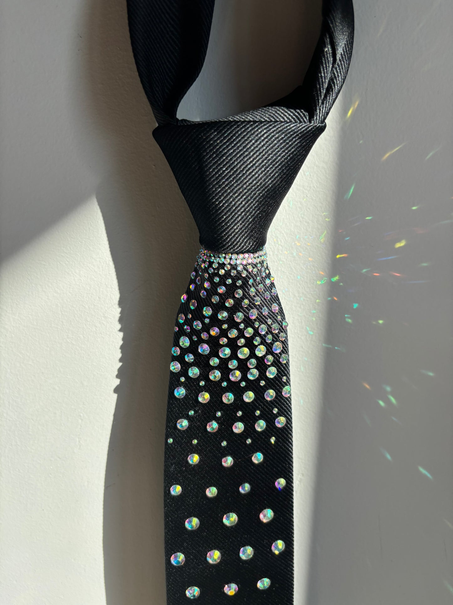 Cravate strass