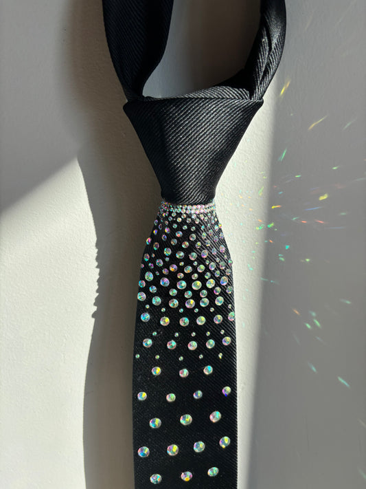 Cravate strass