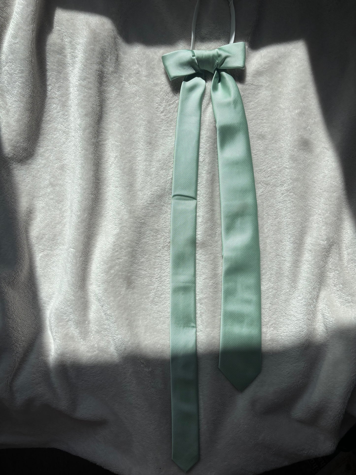 Nœud vert pastel