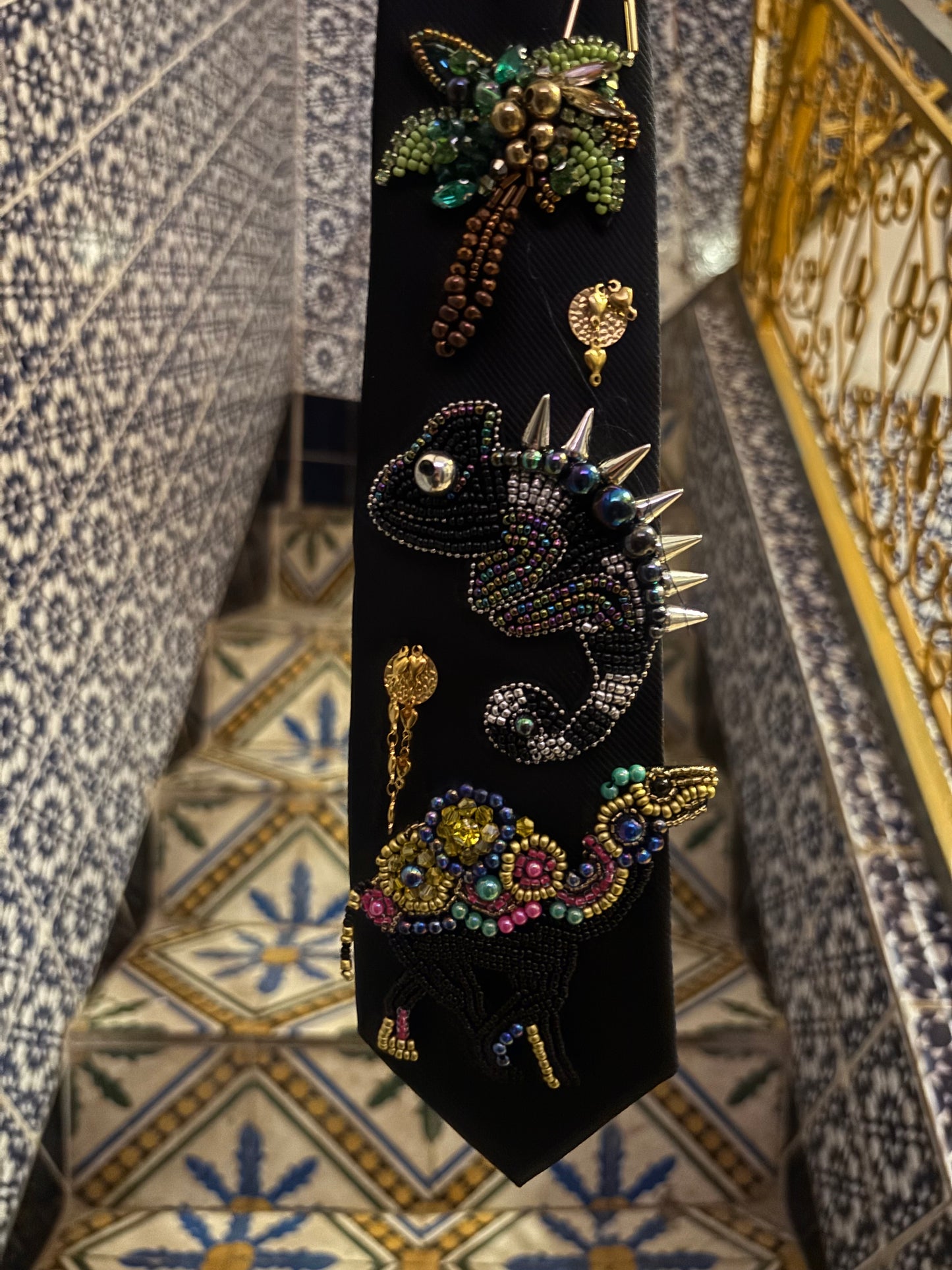 Cravate L’éclat de Marrakech
